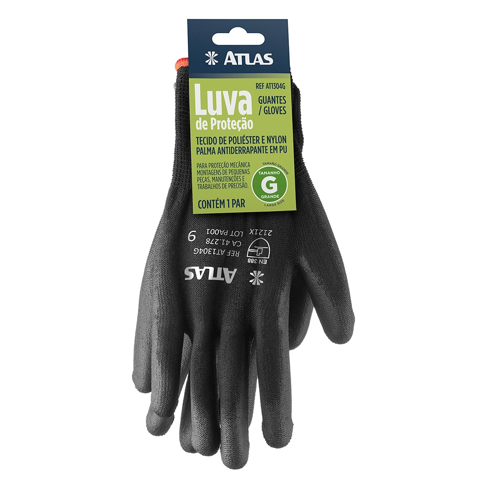 GUANTES BANADAS EN PU TAMANHO 9