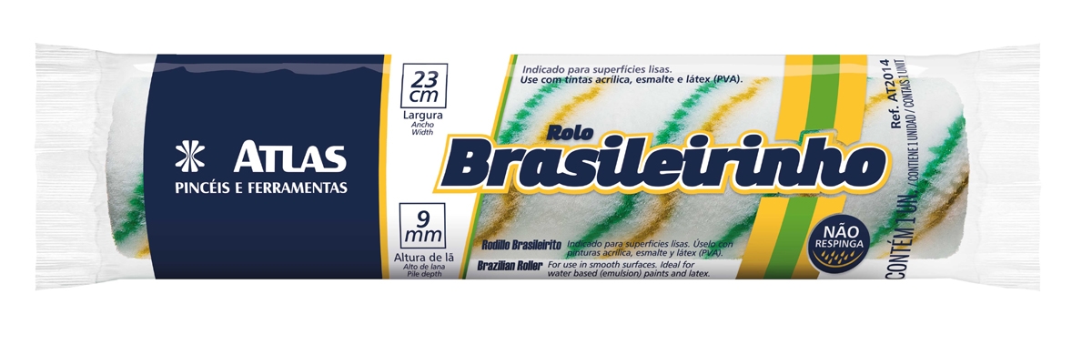 ROLO DE PINT BRASILEIRINHO POLIAMID 23CM