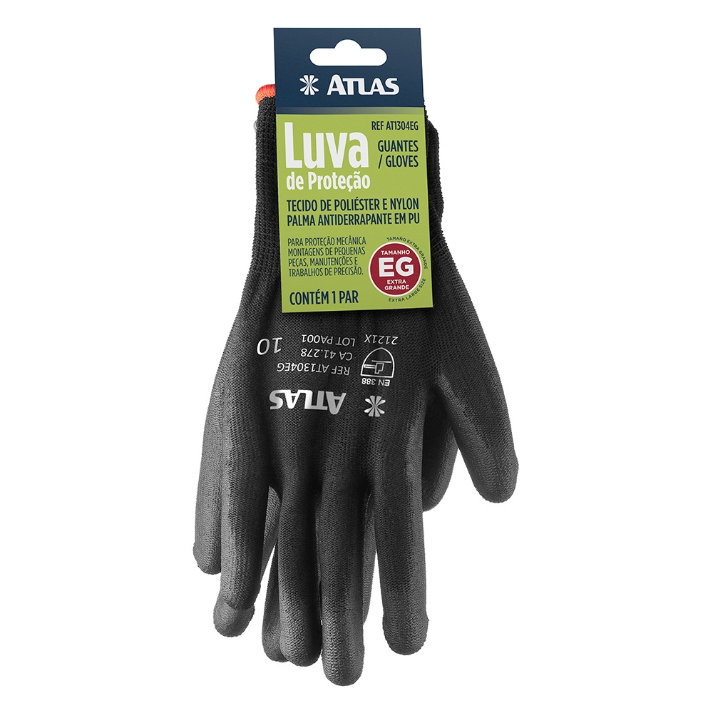 GUANTES BANADAS EN PU TAMANHO 10