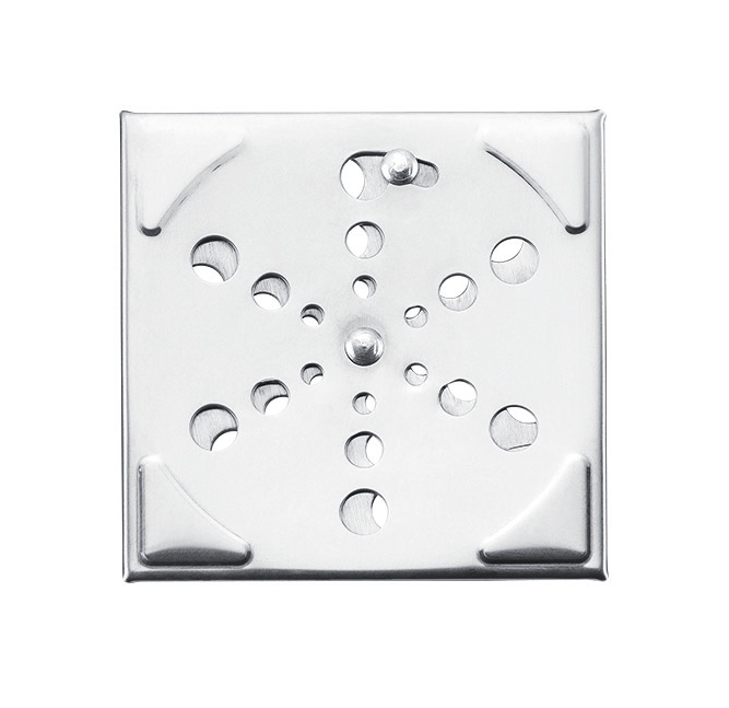 PILETA REJILLA CUAD. INOX 430 10X10 20PZ