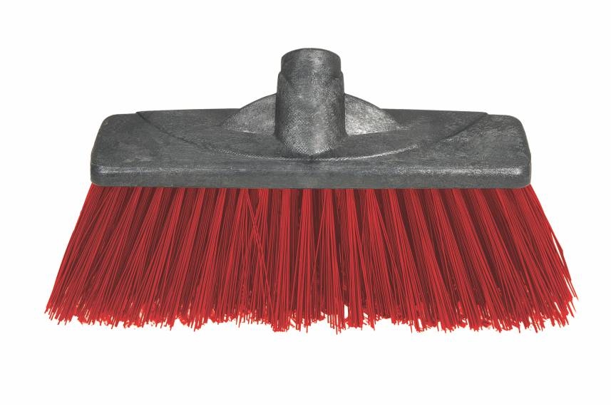 Escoba profesional extra larga