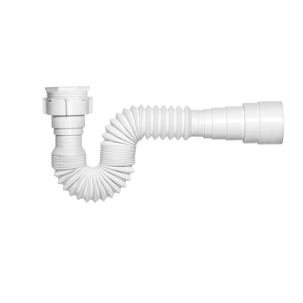 SIFON PLASTICO ESTIRABLE 500MM 12PC