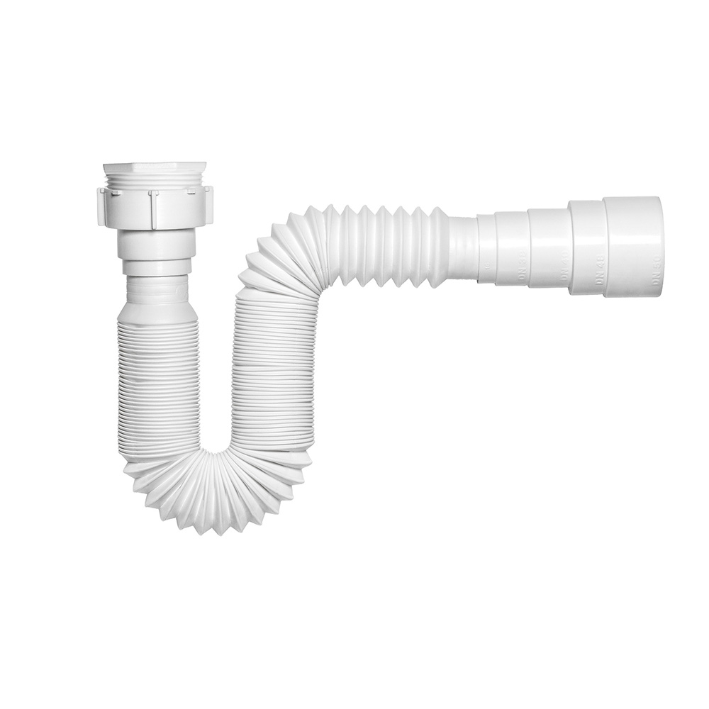 SIFON PLASTICO ESTIRABLE 720MM 12PC