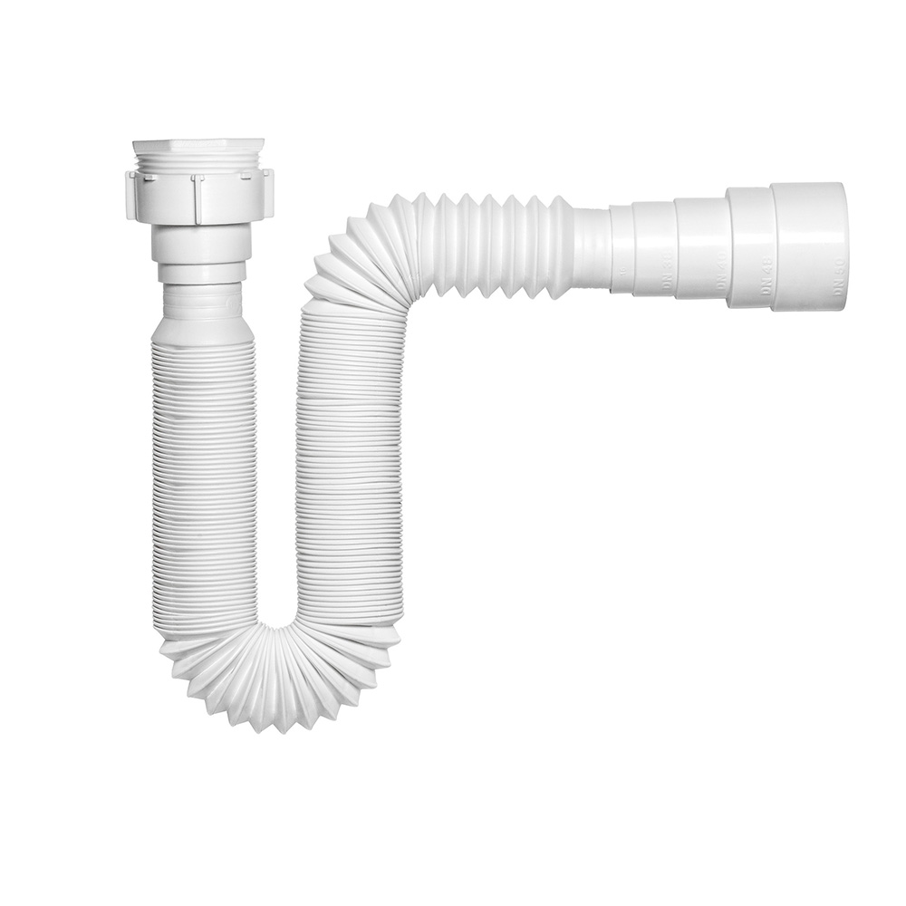 SIFON PLASTICO ESTIRABLE 1500MM 6PC