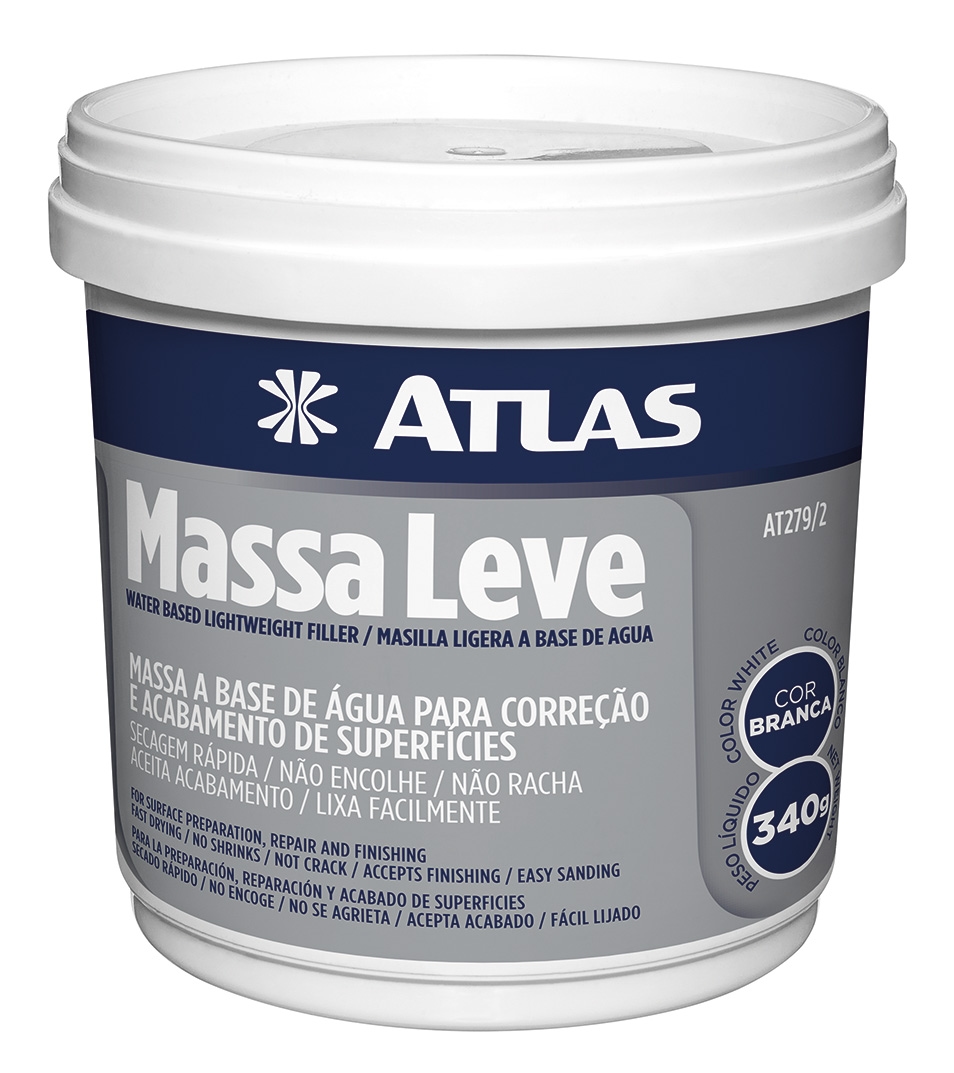 MASSA LEVE P/ REPAROS 340G