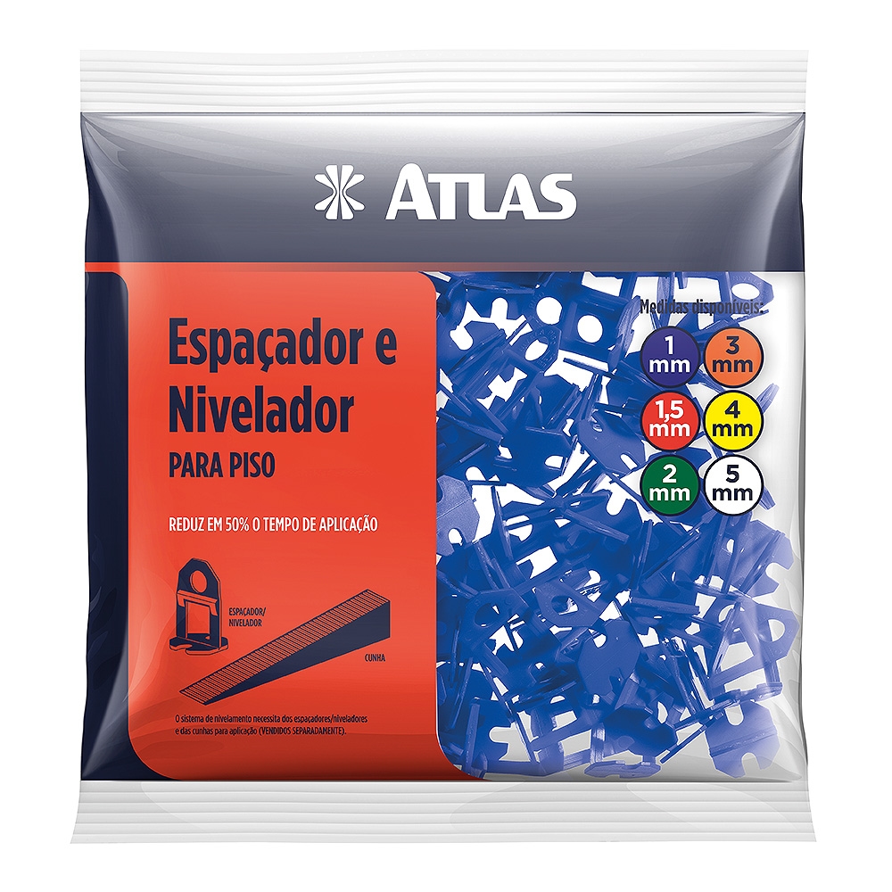 NIVELADOR PARA CERAMICA ESTR PLAST 1MM