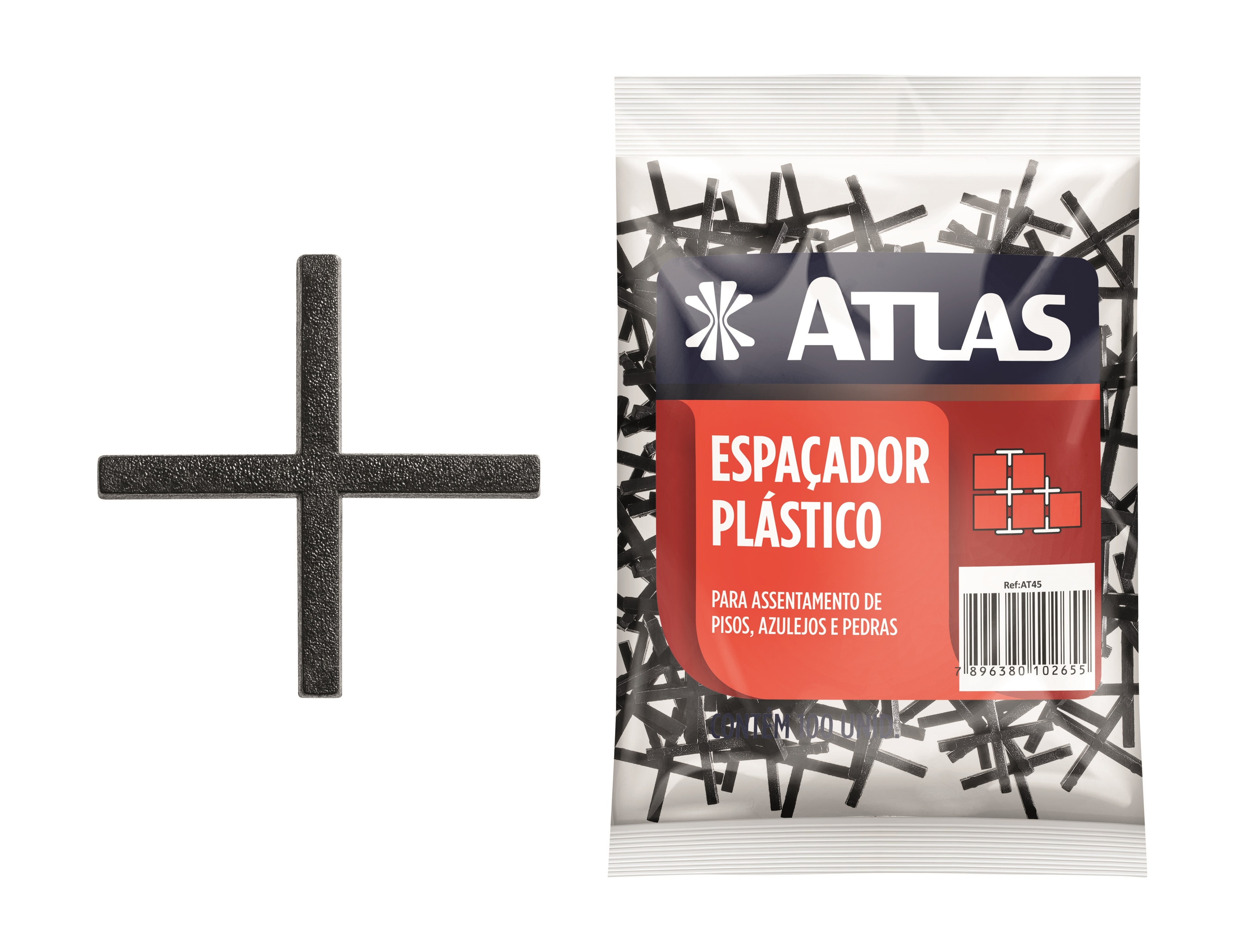 ESPACADOR PARA CERAMICA - PLASTICO 2MM