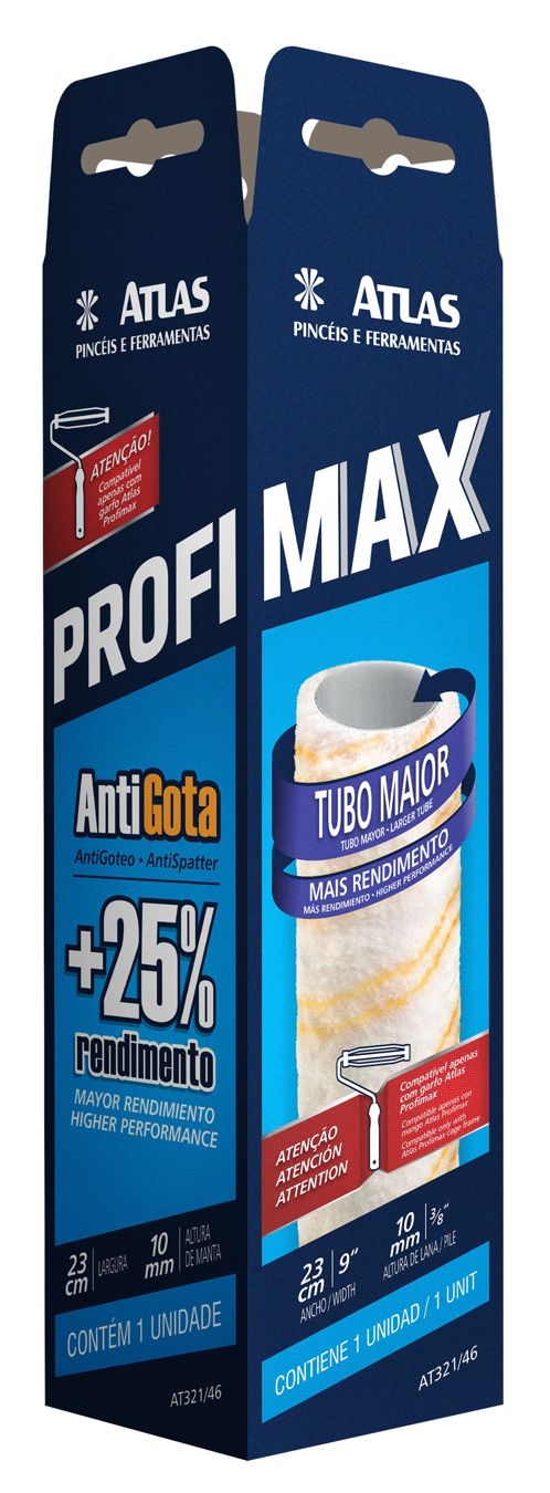 ROLO DE PINTURA ANTIGOTA PROFIMAX 23CM