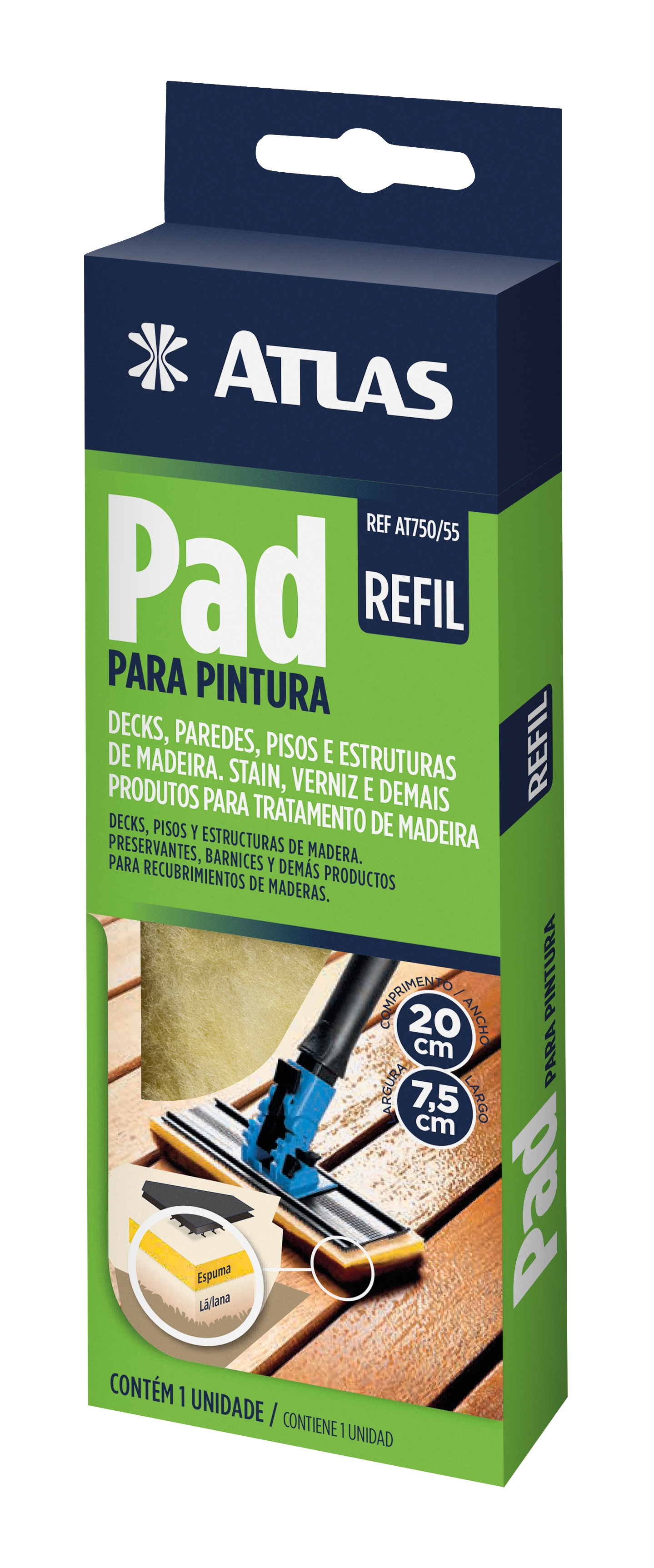 REFIL DE PAD PARA PINTURA