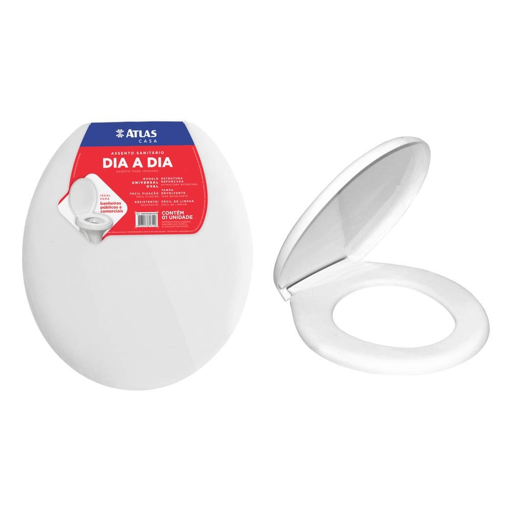 ASIENTO SANITARIO PLASTICO - BLANCO