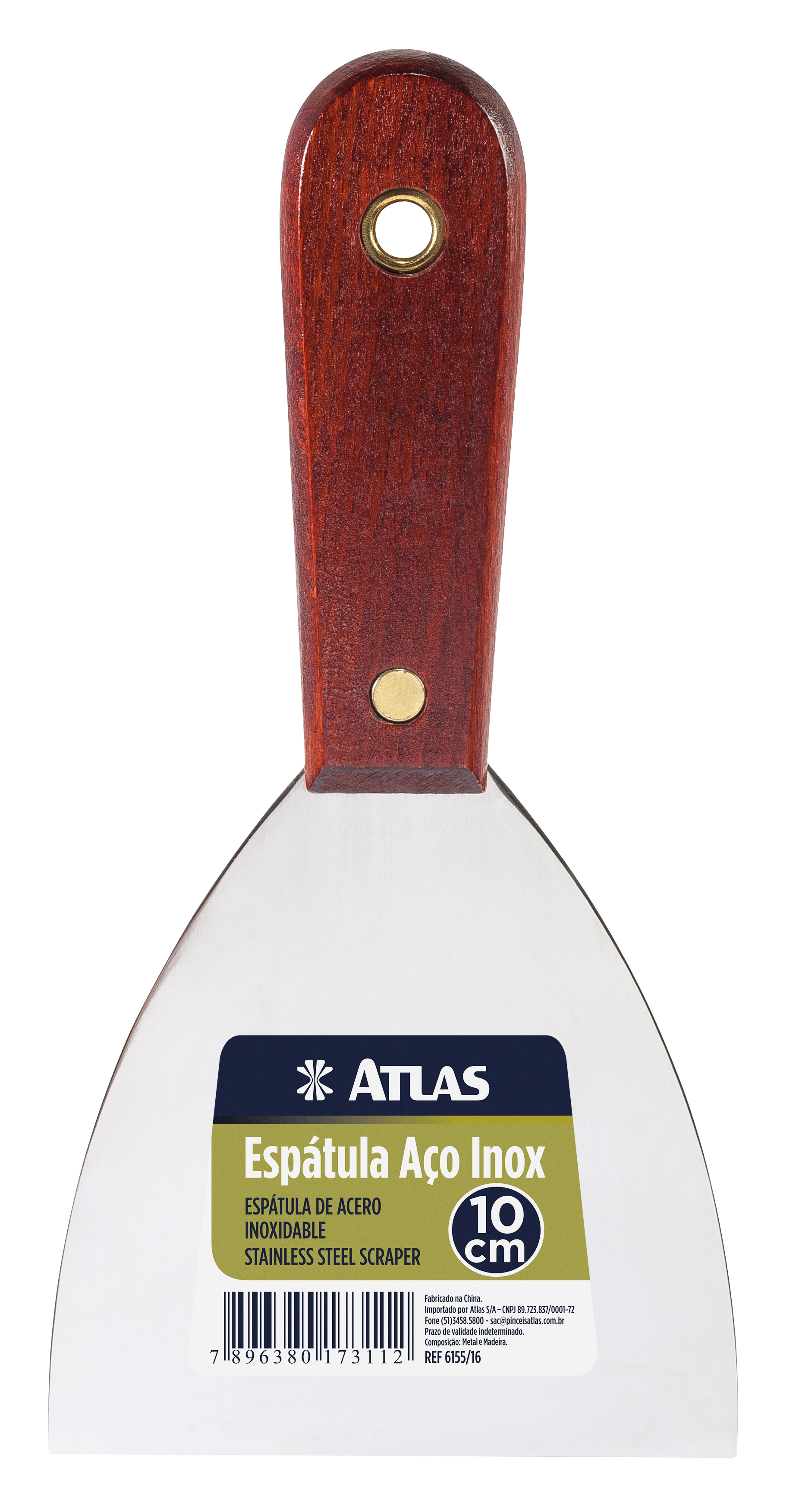 Espátula de acero inoxidable