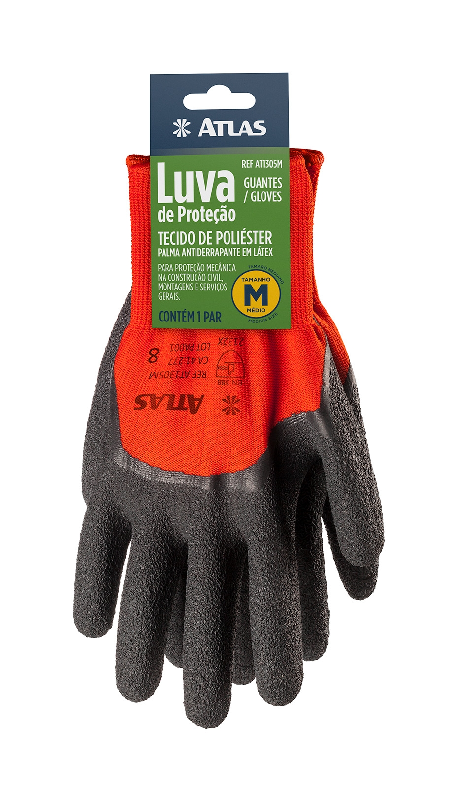 GUANTES BANADAS EN LATEX TAMANO 8