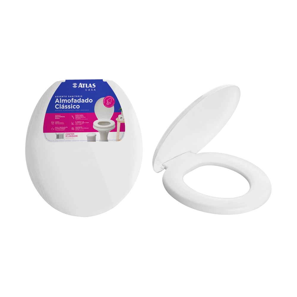 ASIENTO SANITARIO ALCOCHOADO - BLANCO