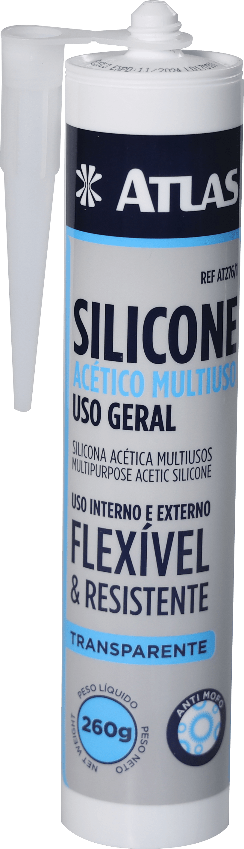 SILICONE TRANSPARENTE MULTIUSO 260G