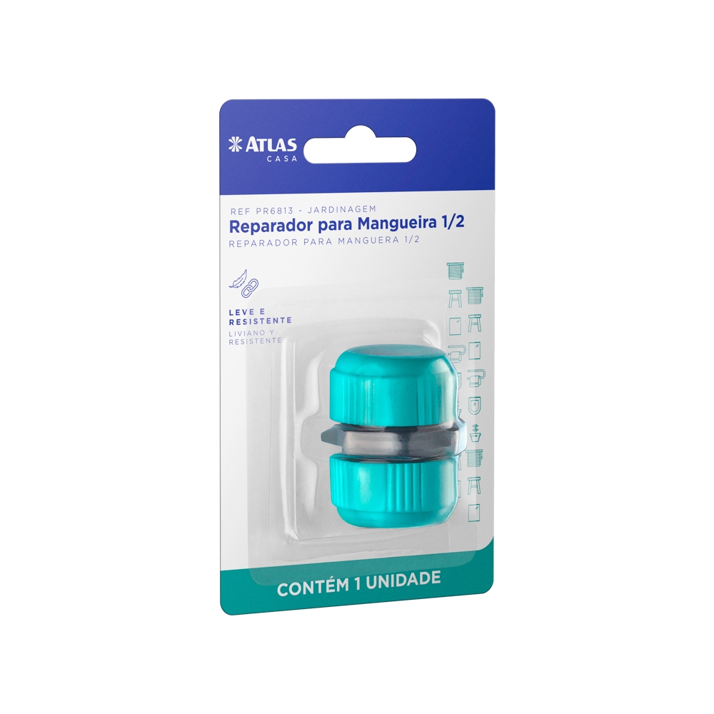 REPARADOR PARA MANGUERA PLASTICO AZUL