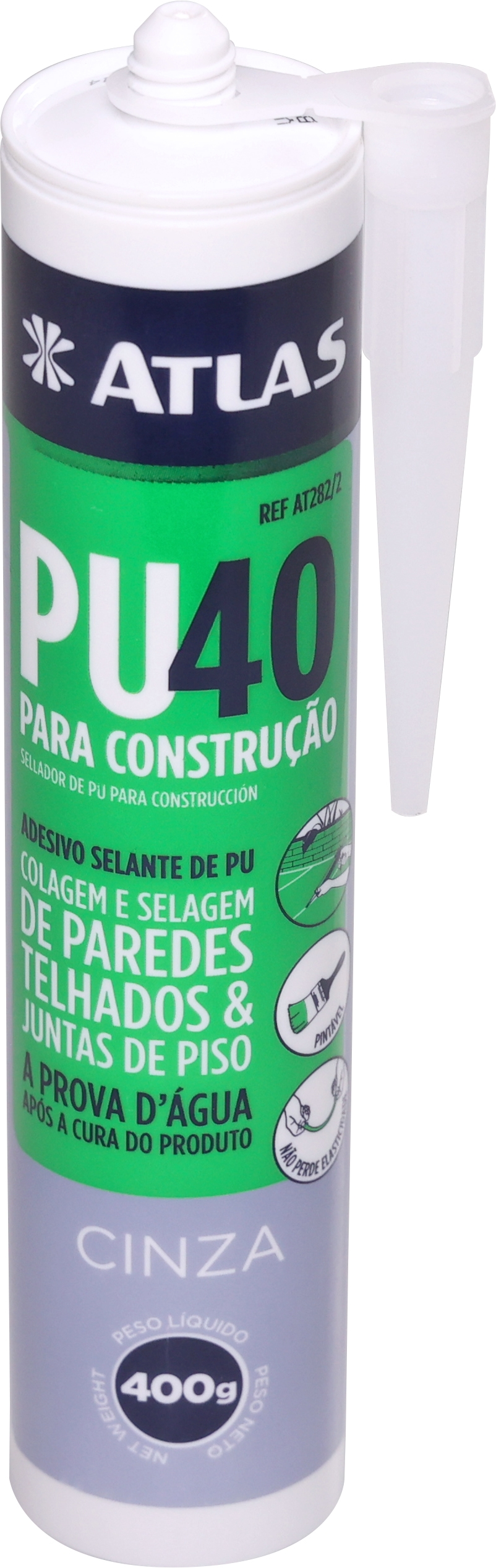 ADESIVO SELANTE PU 40 CONSTRUCAO HIBRIDO 400G