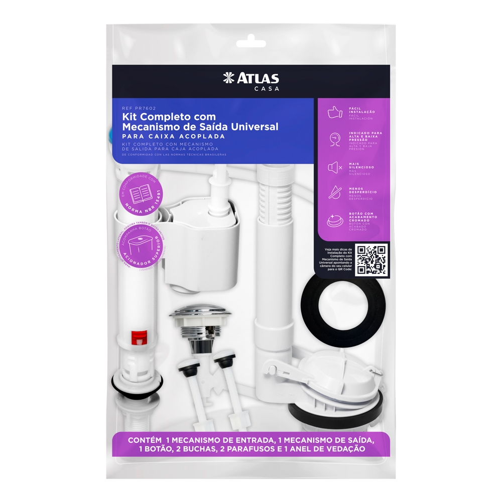 CONJUNTO COMPLETO CON SALIDA UNIVERSAL