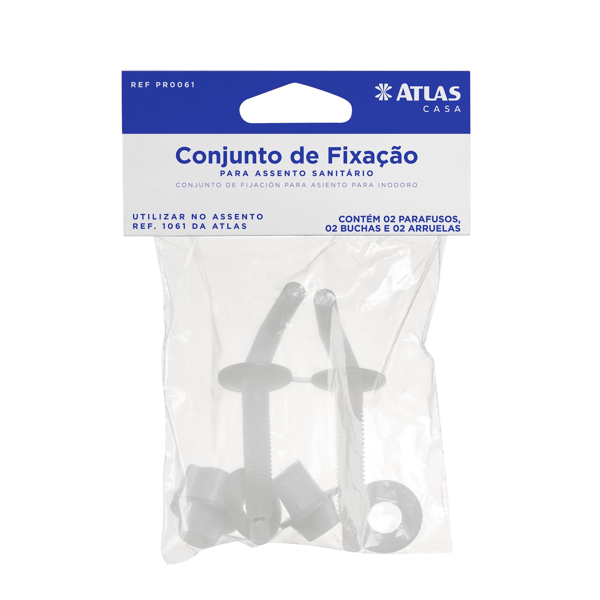 CONJUNTO PLASTICO DE FIJACION P ASENTO