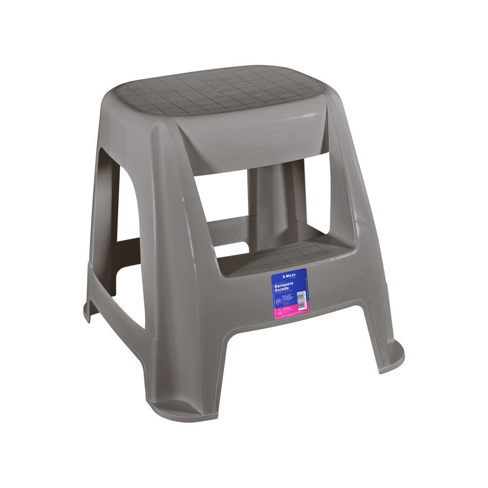 BANQUETA ESCALERA MULTIUSO 3PZ PLASTICO