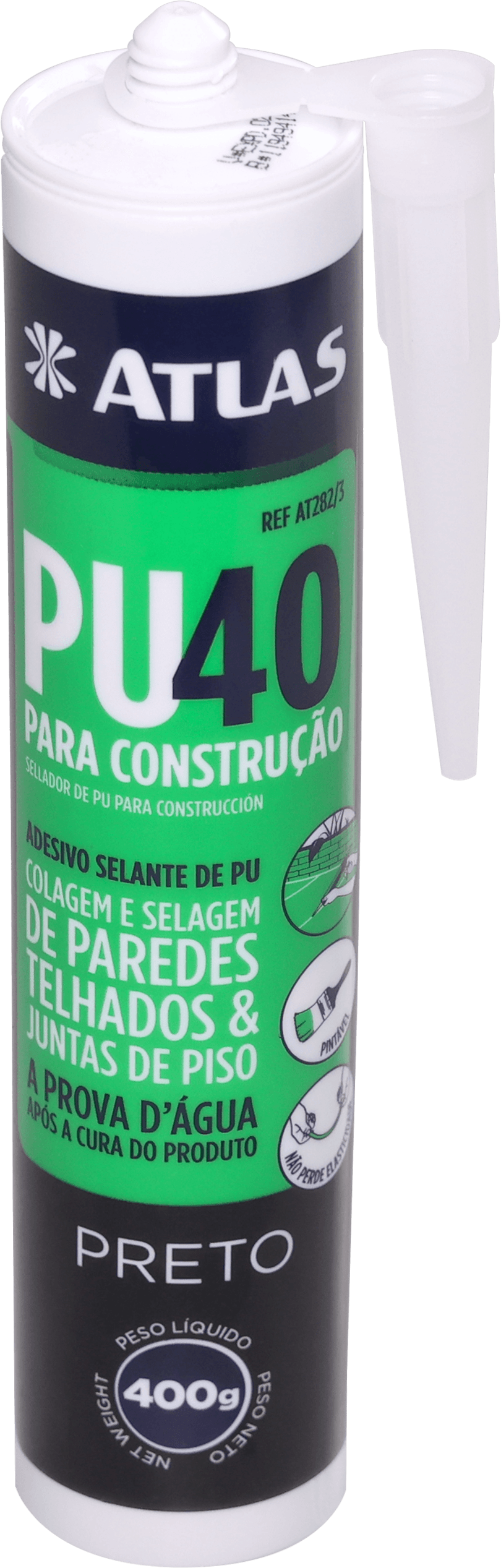 ADESIVO SELANTE PU 40 CONSTRUCAO HIBRIDO 400G