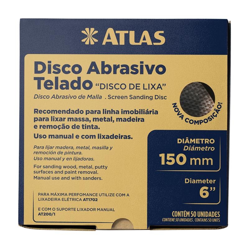 DISCO ABRASIVO TELADO