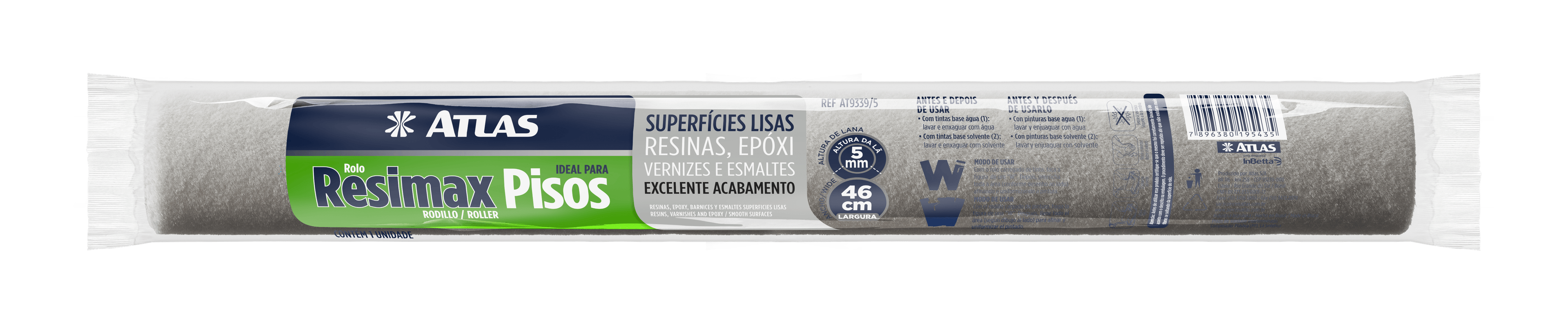 RODILLO RESIMAX DOBLE 46CM (18M)