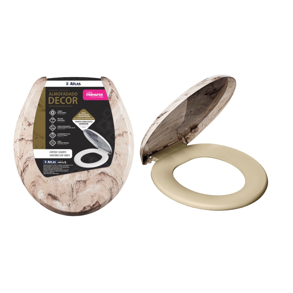 ASSENTO SANIT ALMOF DECOR PLAST BG