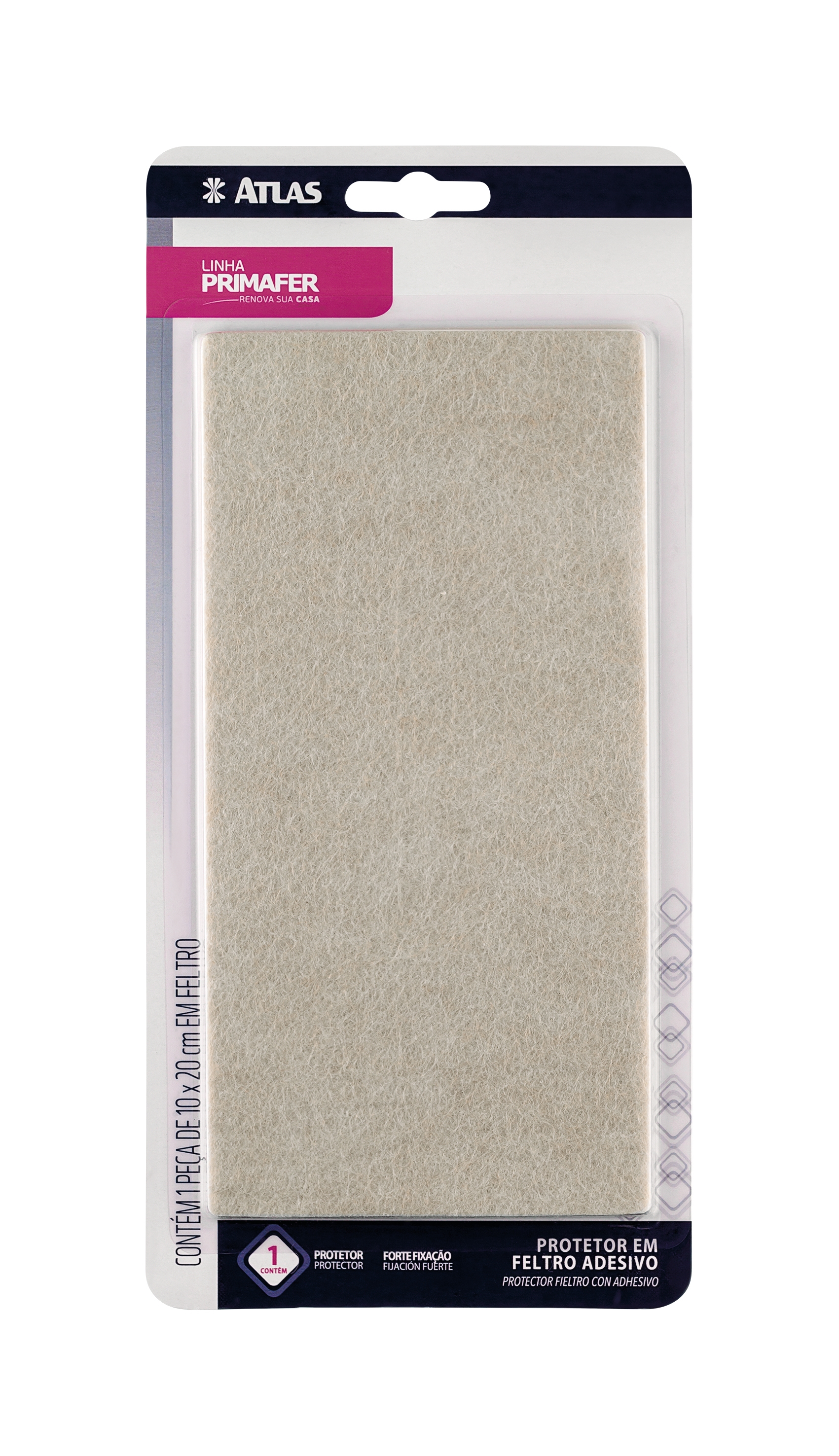 PROTETOR ADES 10X20 FELTRO BG