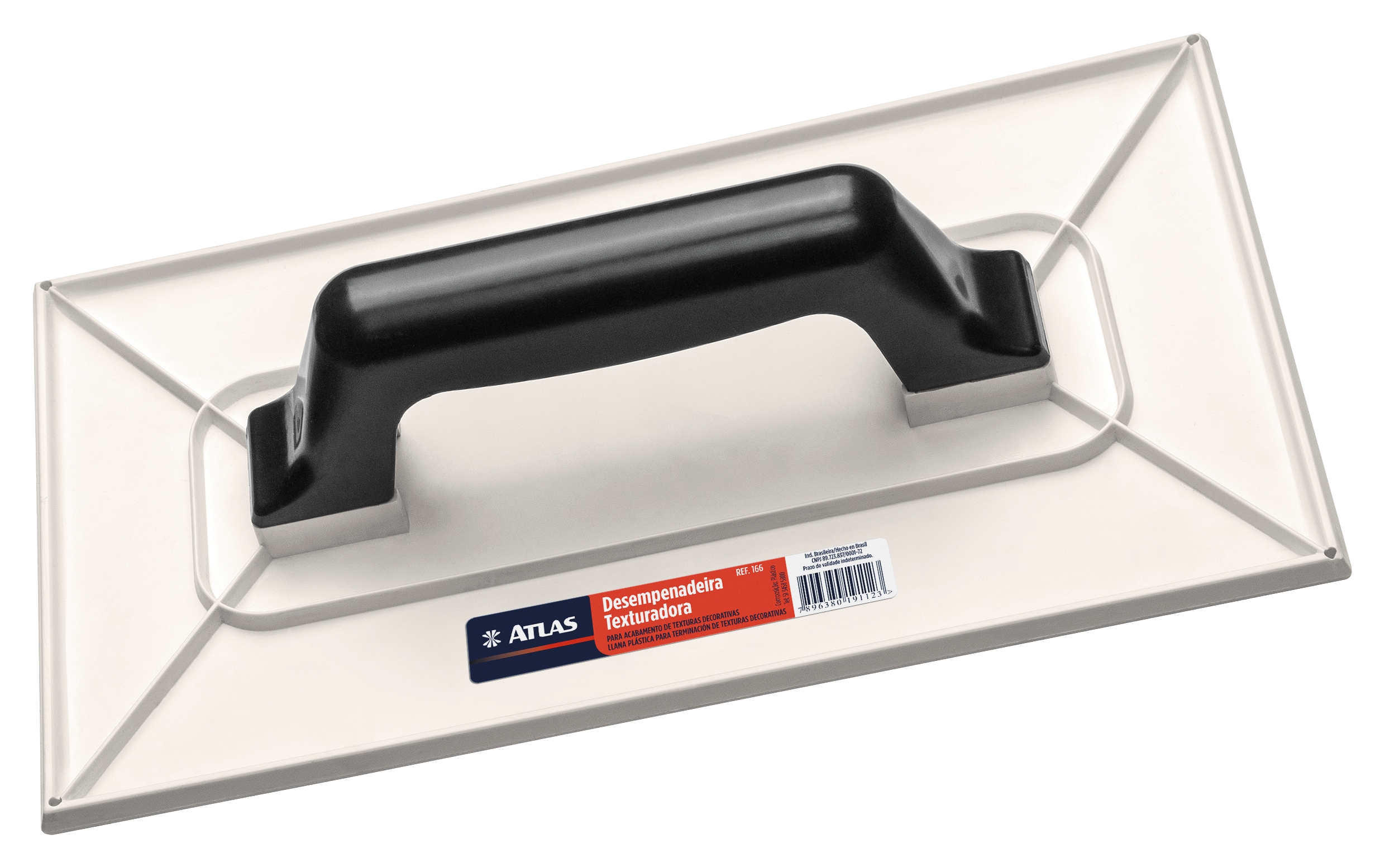 DESEMPENADEIRA P/ TEXT DE PLAST 30X17CM