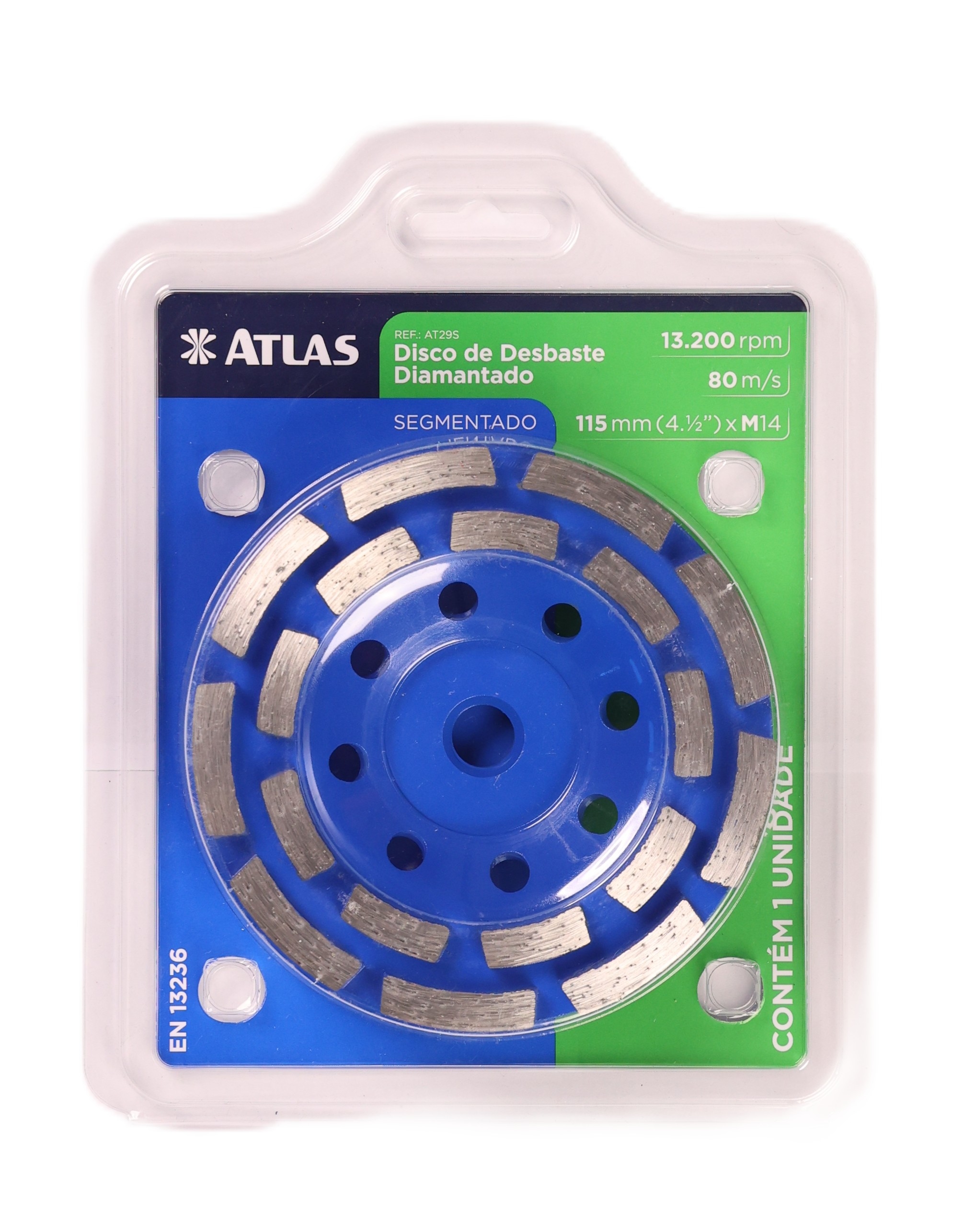 DISCO DIAMANT DESBASTE SEGMENTADO