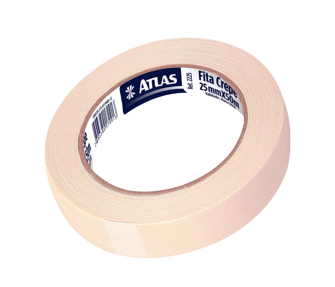 FITA CREPE BRANCA 24MM X 50M