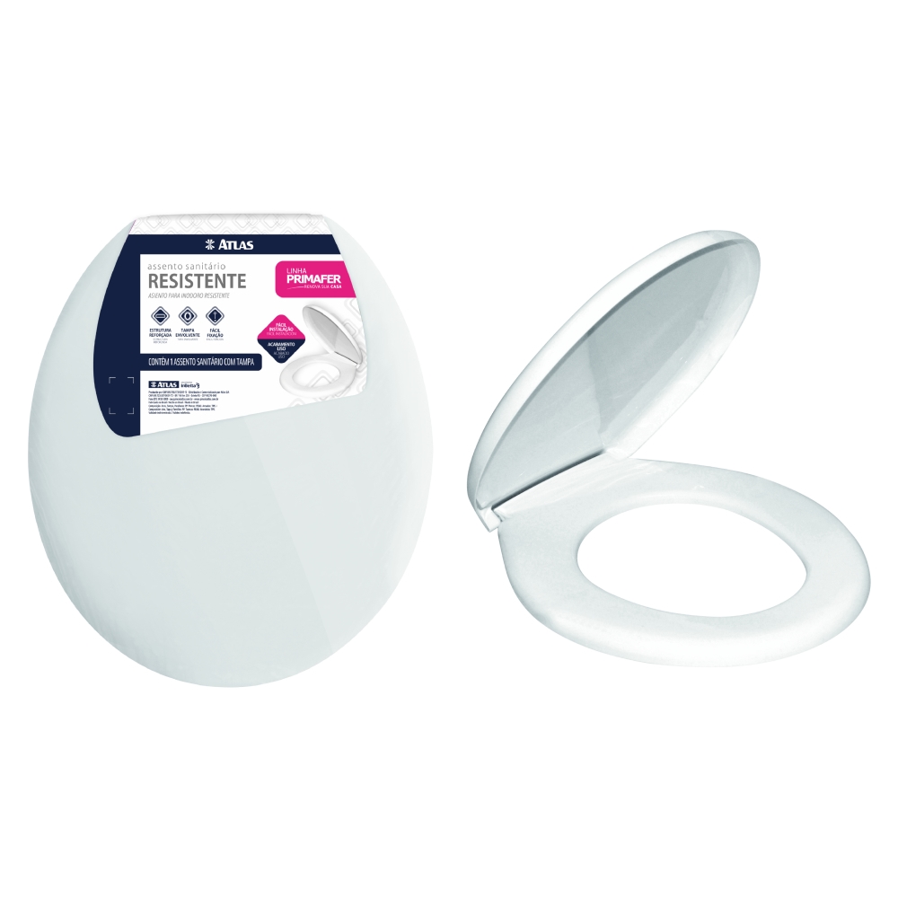 ASSENTO SANIT RESISTENTE PLAST BR