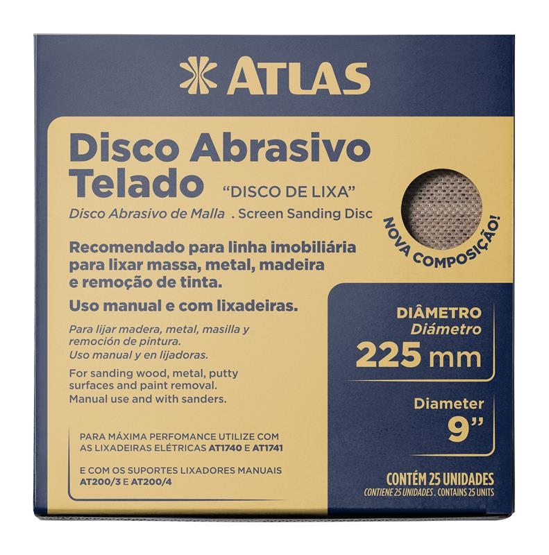 DISCO ABRASIVO TELADO