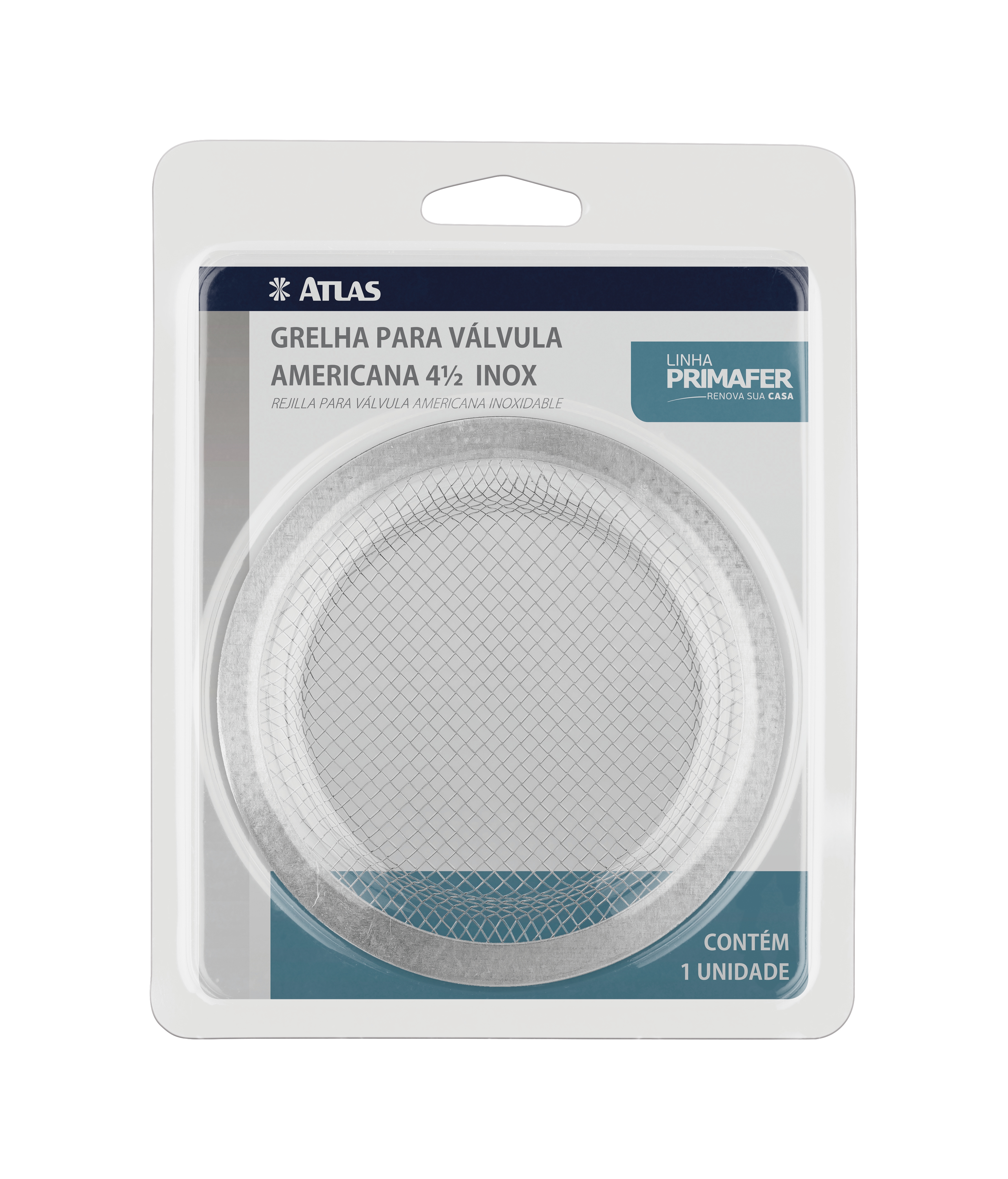 GRELHA PARA VALVULA AMERICANA 4½ INOX