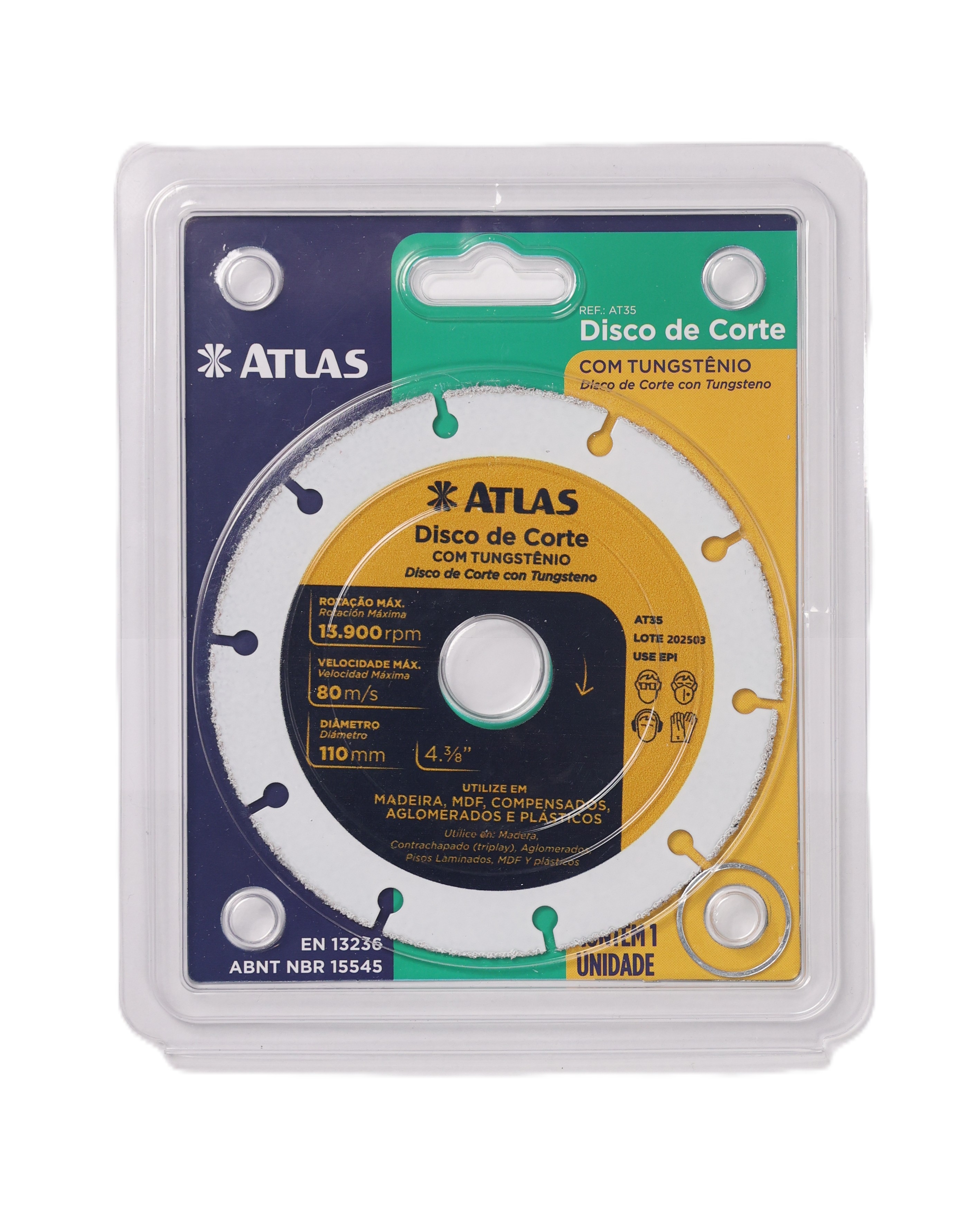 DISCO DE CORTE TUNGSTENIO SEGMENT