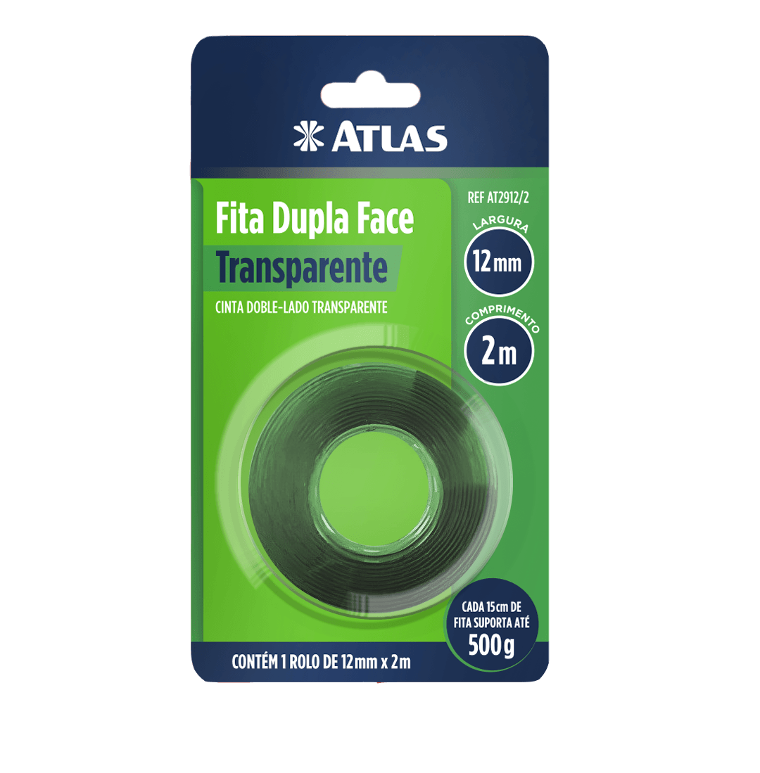 FITA DUPLA FACE TRANSPARENTE